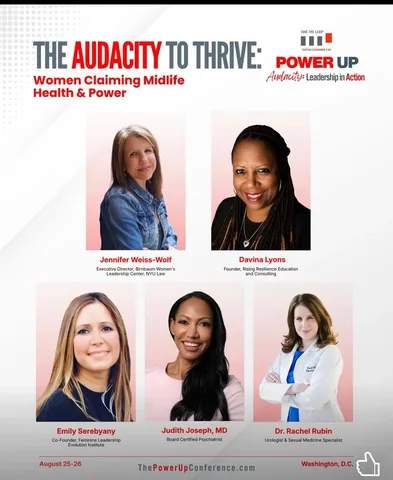 drjudithjoseph Instagram post about Women’s leadership conference