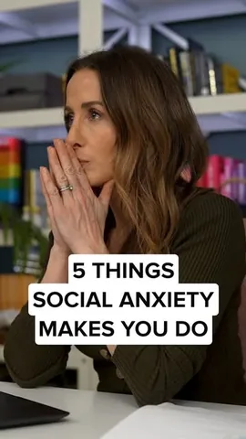drjulie Instagram post about Social anxiety