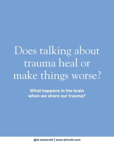 dr.katetruitt Instagram post about Validation, safety, and shame