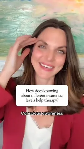 dr.katetruitt Instagram post about Levels of awareness in therapy