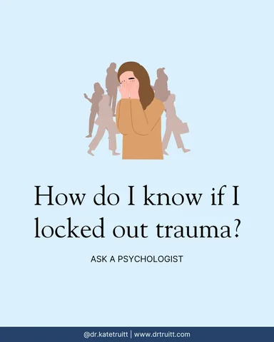 dr.katetruitt Instagram post about Trauma, development, and neuroplasticity