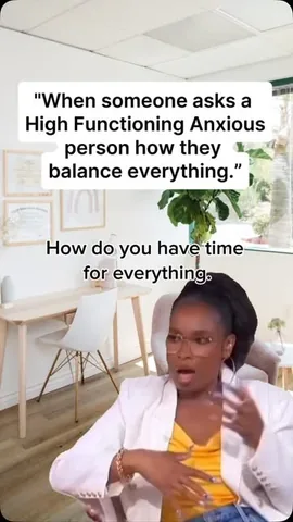 dr.kellyvincent Instagram post about Personal experience with high functioning anxiety