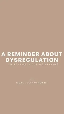dr.kellyvincent Instagram post about Nervous system regulation