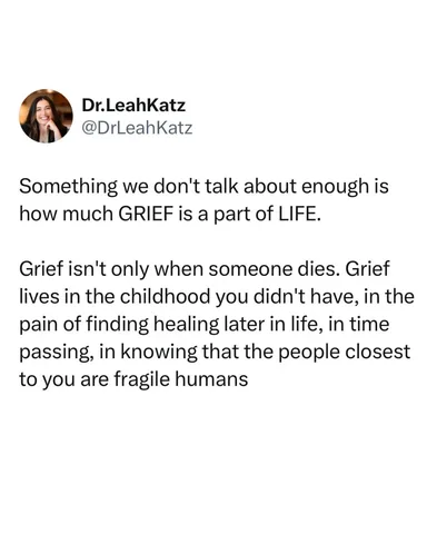 dr.leahkatz Instagram post about Emotional encouragement