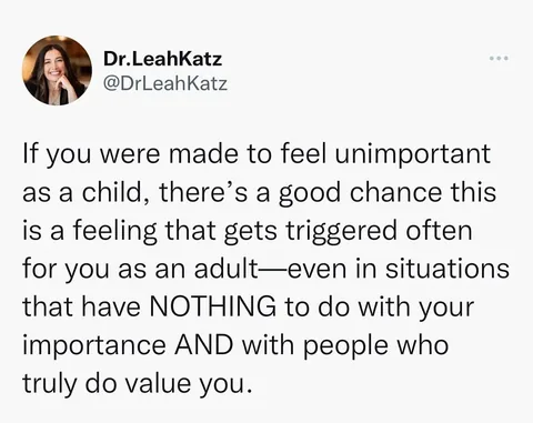 dr.leahkatz Instagram post about Emotional healing in relationships