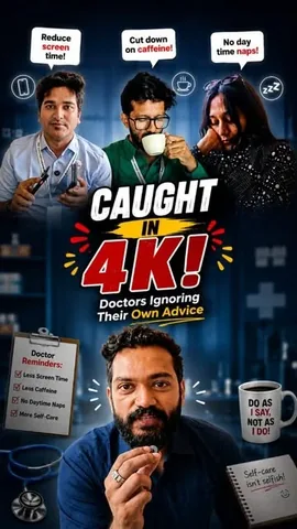 drrashipsychiatrist Instagram post about Doctors’ personal habits