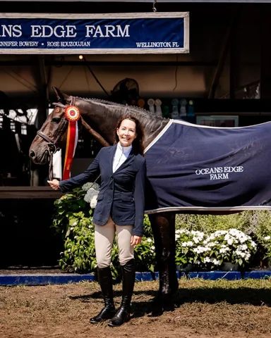drsamanthaboardman Instagram post about Equestrian achievement