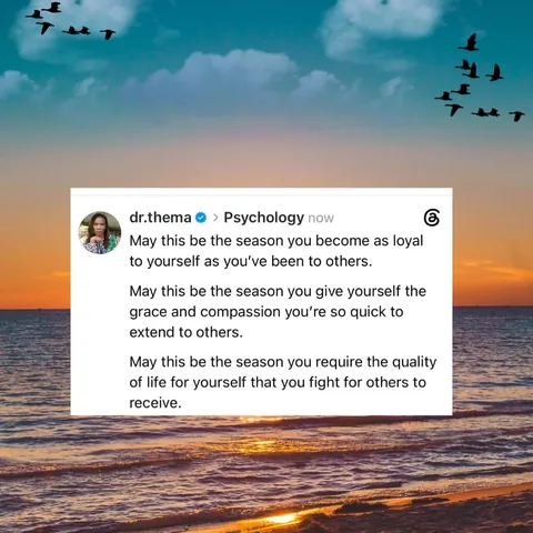 dr.thema Instagram post about Self compassion