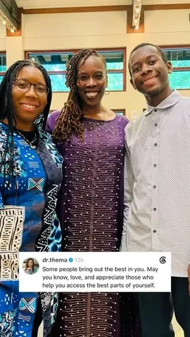 dr.thema Instagram post about Supportive relationships