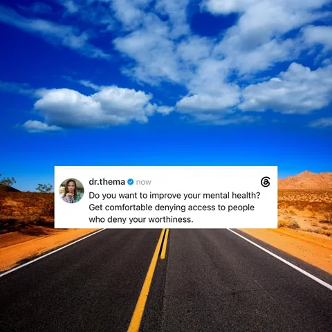 dr.thema Instagram post about Boundaries