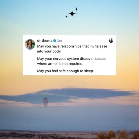 dr.thema Instagram post about Emotional safety