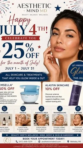 drtolapsychmd Instagram post about Aesthetic treatment promotion