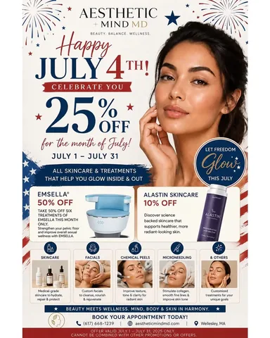drtolapsychmd Instagram post about Skincare promotion