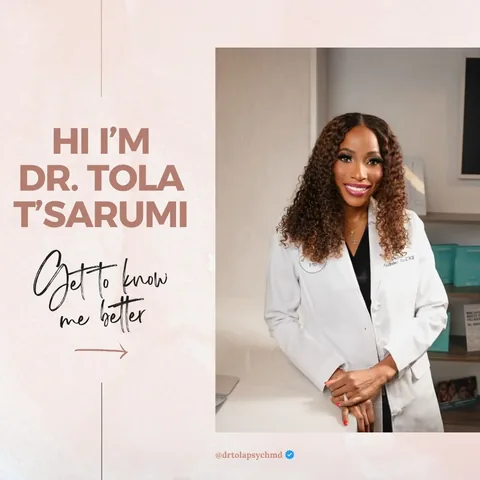 drtolapsychmd Instagram post about Integrative healing