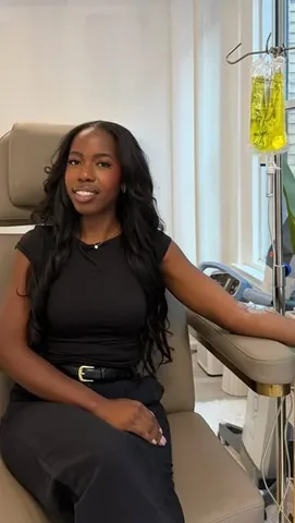 drtolapsychmd Instagram post about Immunity IV experience