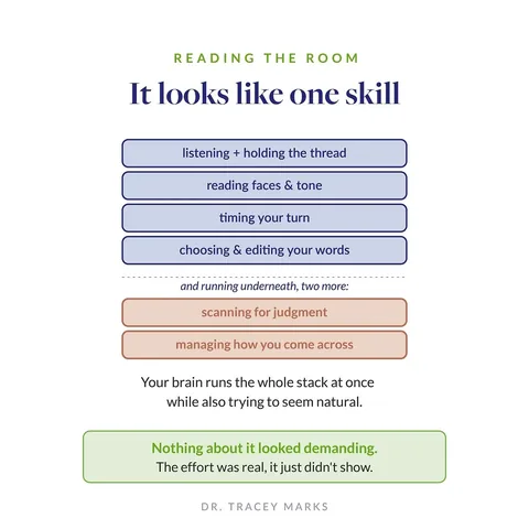 drtraceymarks Instagram post about Social fatigue