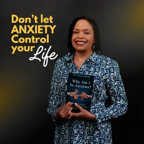 drtraceymarks Instagram post about Anxiety management