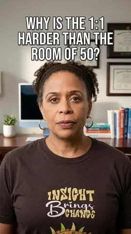 drtraceymarks Instagram post about One on one meeting stress