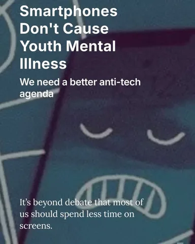 dr.tracyphd Instagram post about Technology and youth mental health
