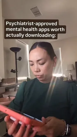 drvaniamanipod Instagram post about Mental health apps