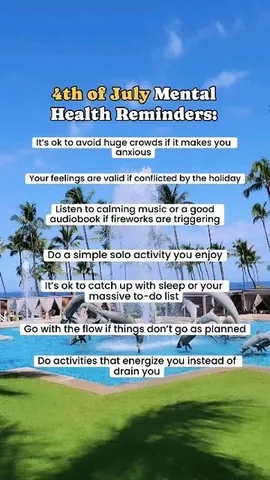 drvaniamanipod Instagram post about Holiday related mental health