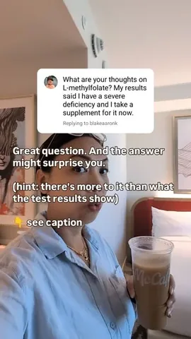 drvaniamanipod Instagram post about L methylfolate and psychiatric treatment