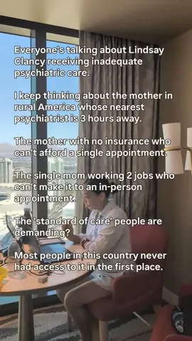 drvaniamanipod Instagram post about Inequity in psychiatric care
