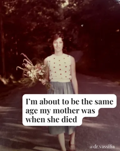 dr.vassilia Instagram post about Mother’s Day