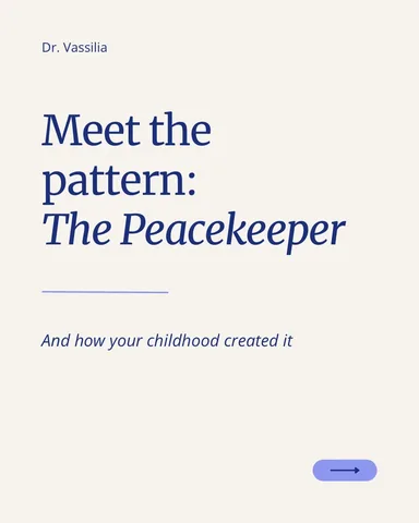 dr.vassilia Instagram post about Peacekeeper pattern
