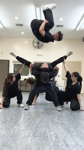 dtrix Instagram post about Dance stunt