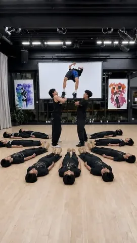 dtrix Instagram post about Group dance