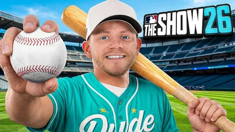 dudeperfectgaming Instagram post about Road to the Show baseball series
