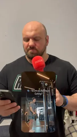 duncanlukas Instagram post about Bulking versus cutting