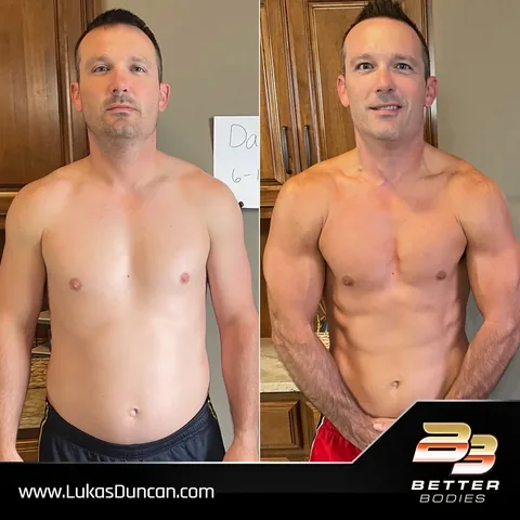 duncanlukas Instagram post about Client fitness transformation