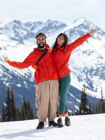 eamonandbec Instagram post about Amazing Race Canada experience