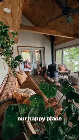 eamonandbec Instagram post about Cabin renovation update
