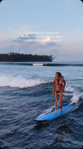 earthyandy Instagram post about Parent child play and surfing