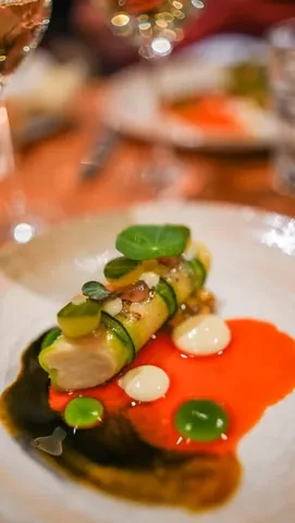 eat.wear.travel Instagram post about Chef collaboration dinner