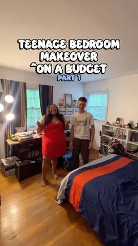 eclectickurves Instagram post about Teenage bedroom makeover
