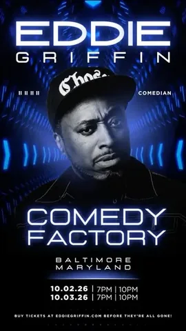 eddiegriffin Instagram post about Live comedy event