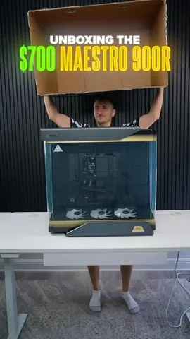 ed.techsource Instagram post about PC case showcase