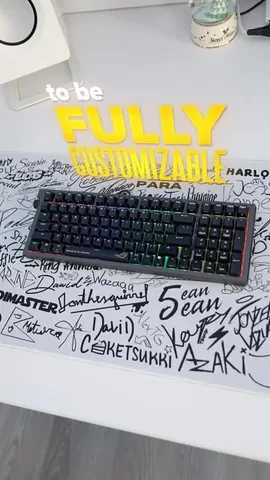 ed.techsource Instagram post about Gaming keyboard promotion