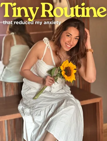 ektadb_speaks Instagram post about Anxiety management