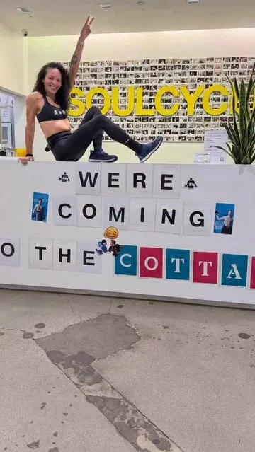 eladycruz_fitness Instagram post about Themed fitness ride