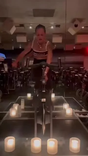 eladycruz_fitness Instagram post about SoulCycle fitness event