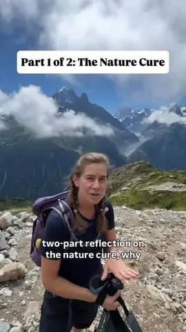 ellenvoramd Instagram post about Nature and wellbeing