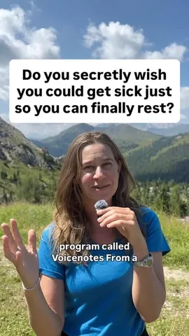 ellenvoramd Instagram post about Rest and wellbeing