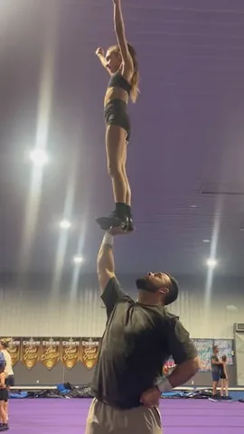 emilynoel83 Instagram post about Partner stunt training