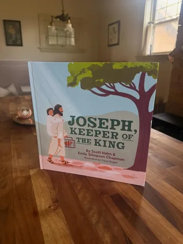 emilystimpsonchapman Instagram post about Saint Joseph and children’s literature