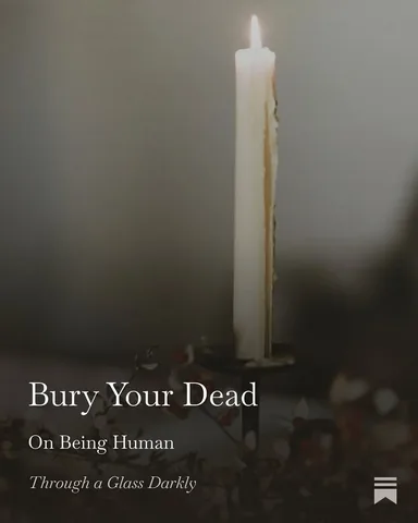 emilystimpsonchapman Instagram post about Funerals and mortality
